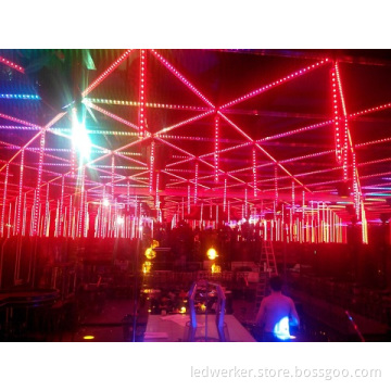 DMX vertical 3D pixel tube